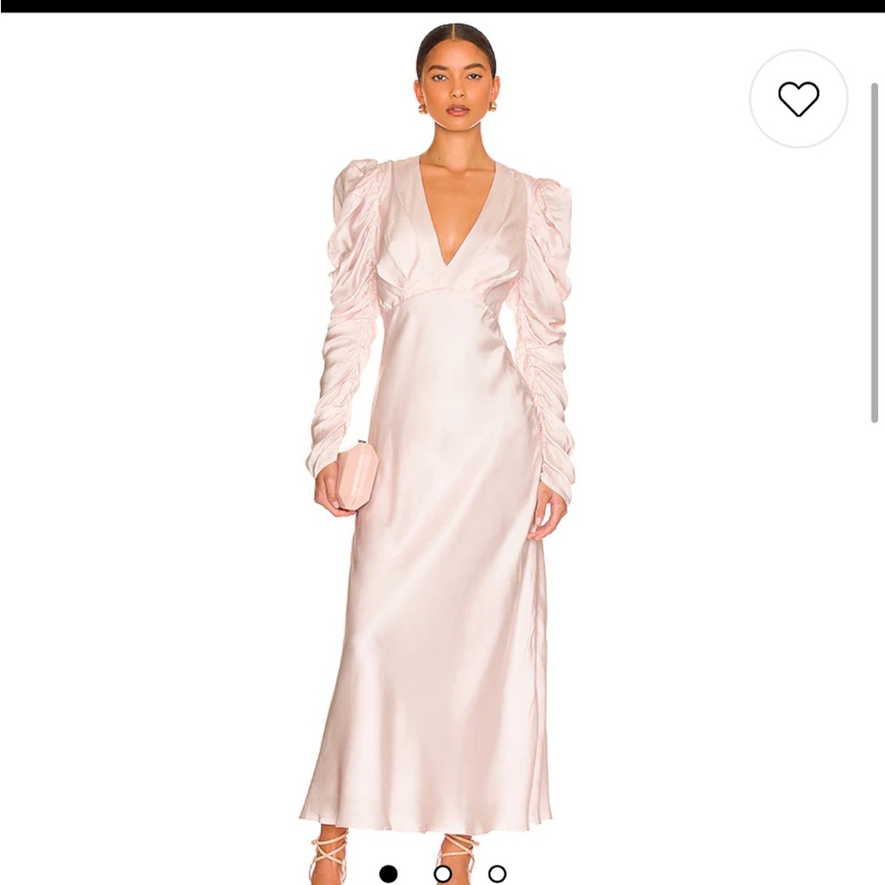 NWOT Bardot Zaria Dress in Soft Pink size large, revolve